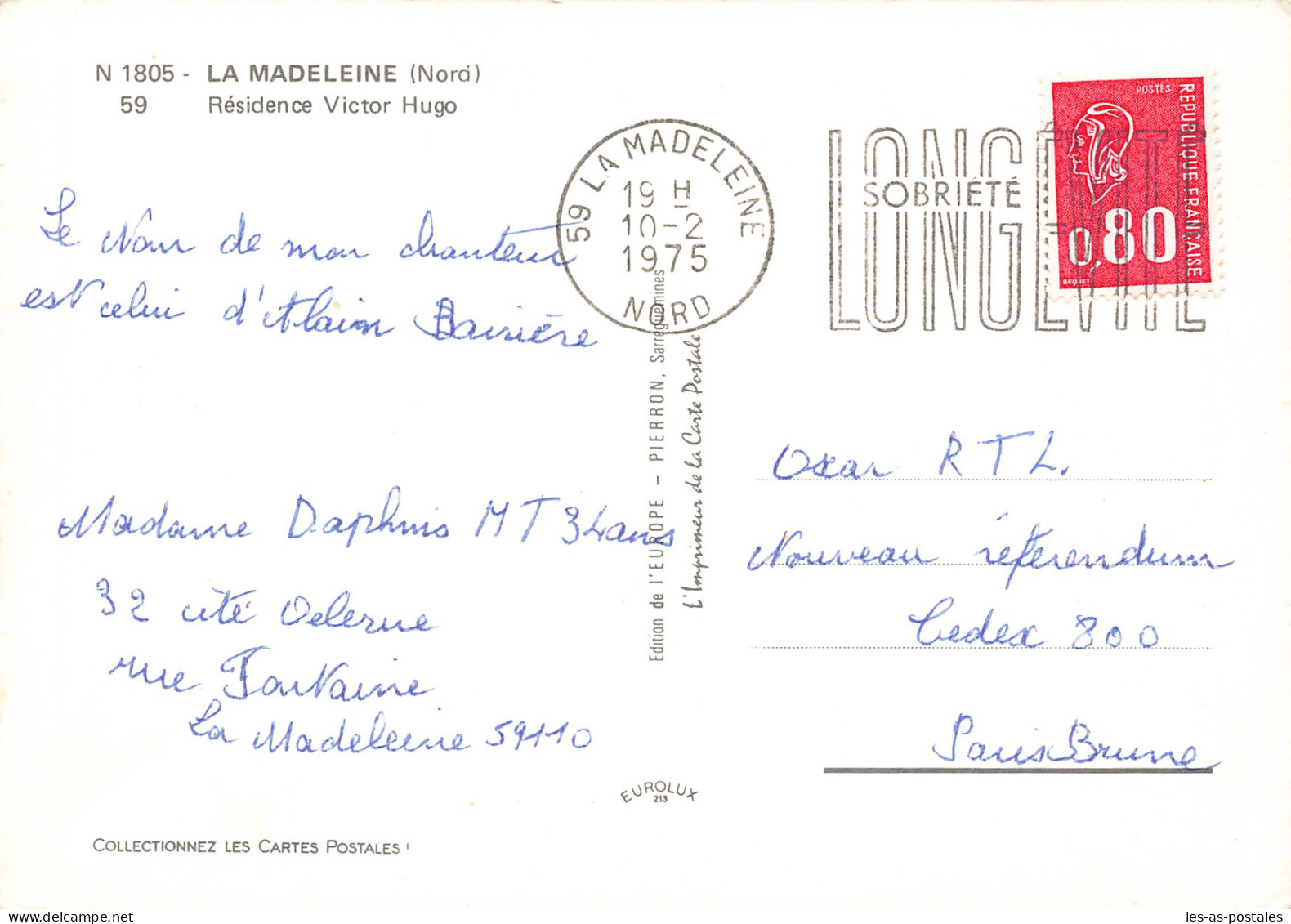 59 LA MADELEINE RESIDENCE VICTOR HUGO - La Madeleine