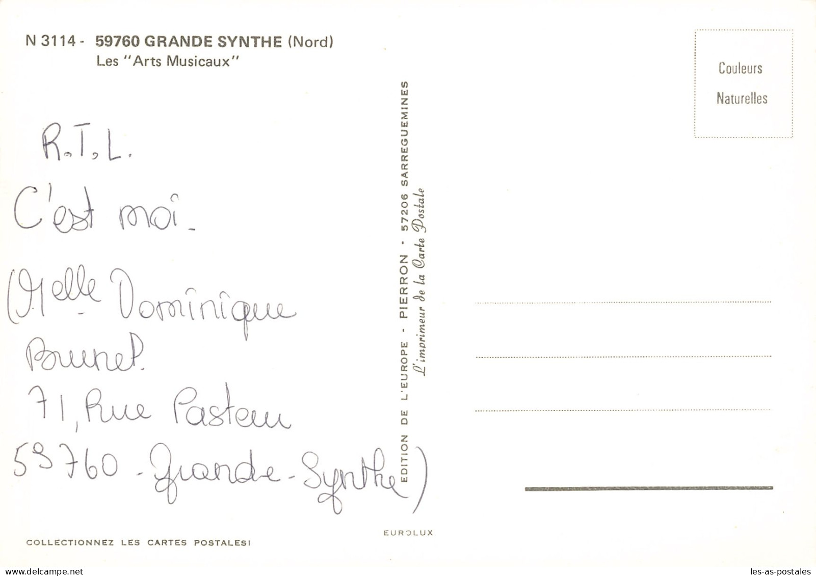 59 GRANDE SYNTHE LES ARTS MUSICAUX - Grande Synthe