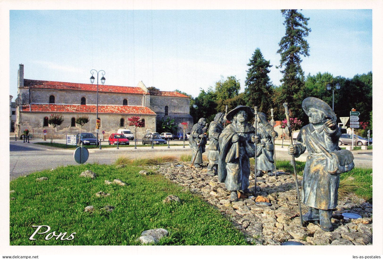 17 PONS ROND POINT DES PELERINS - Pons