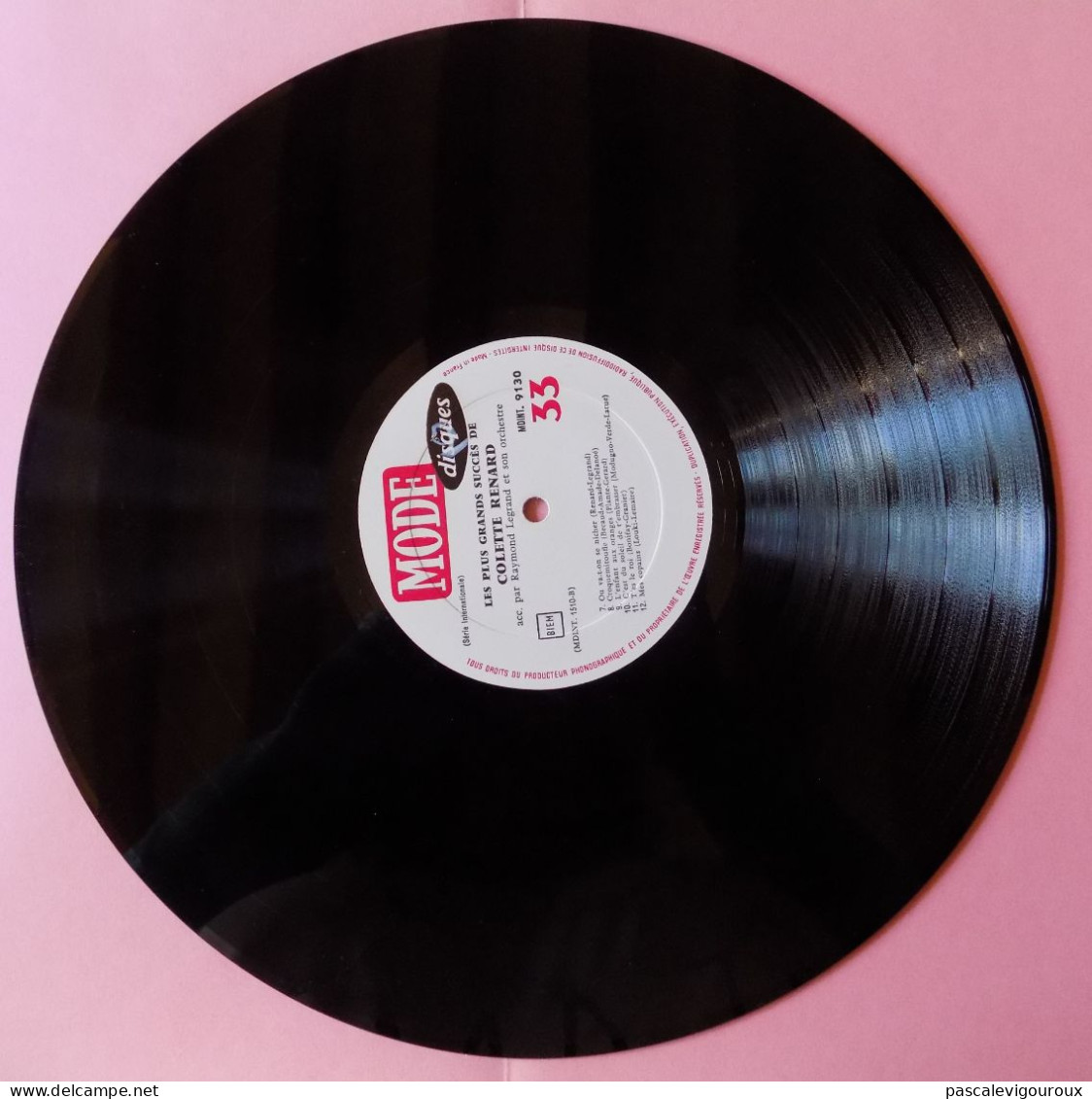 Disque Vinyle 33T Colette Renard – Les Grands Succès De Colette Renard VOL 1 - Altri - Francese