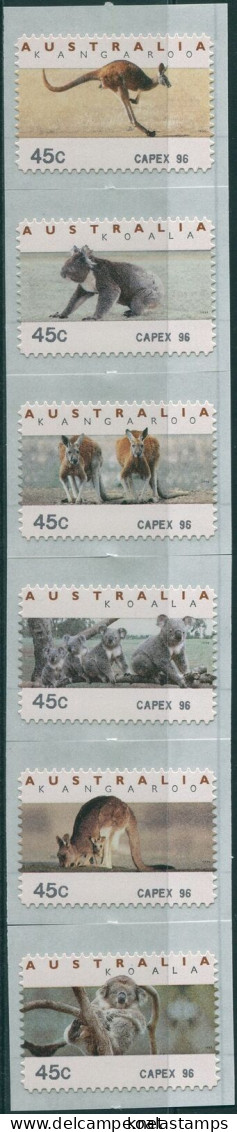 Australia CPS Kangaroos And Koalas CAPEX 96 Diecut Set MNH - Autres & Non Classés