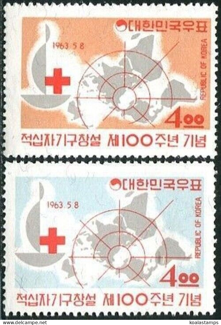 Korea South 1963 SG464 Red Cross Set MNH - Corea Del Sur