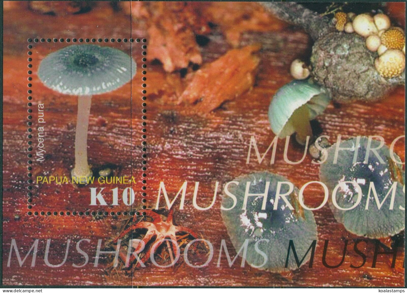 Papua New Guinea 2005 SG1090 Mushrooms MS MNH - Papua-Neuguinea