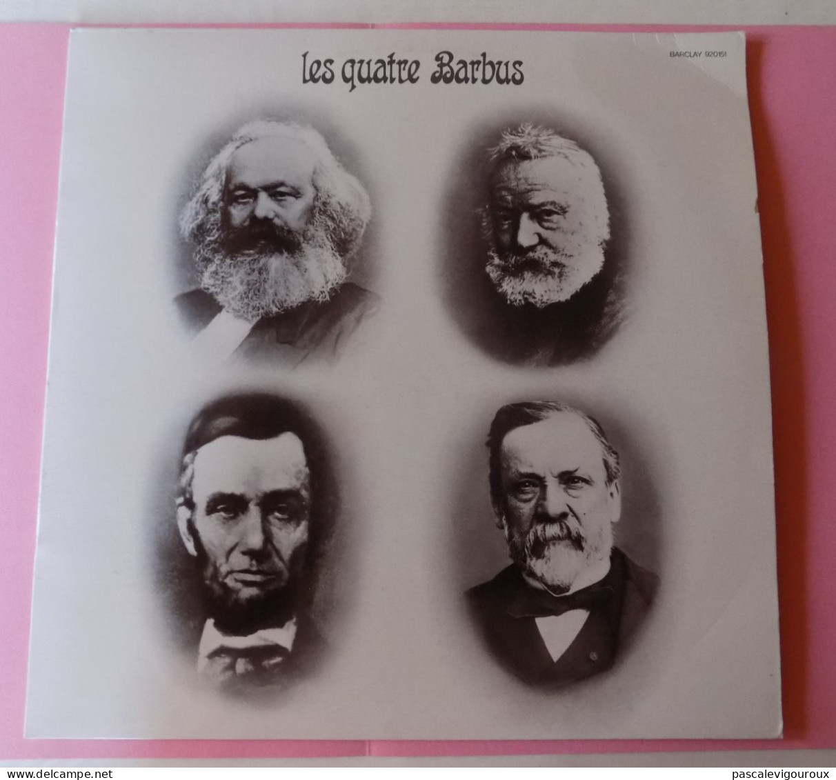 Disque Vinyle 33T Les Quatre Barbus ‎– Les Quatre Barbus - Other - French Music