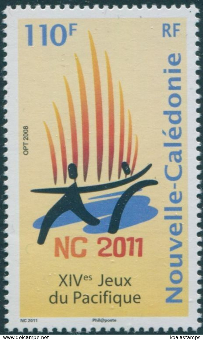 New Caledonia 2008 SG1460 110f Pacific Games MNH - Sonstige & Ohne Zuordnung