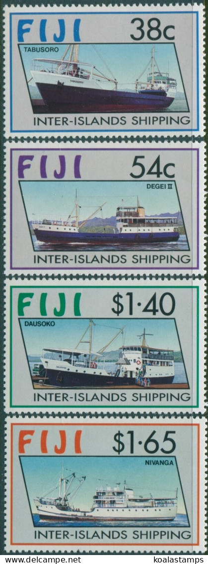 Fiji 1992 SG847-850 Inter-islands Shipping Set MNH - Fidji (1970-...)