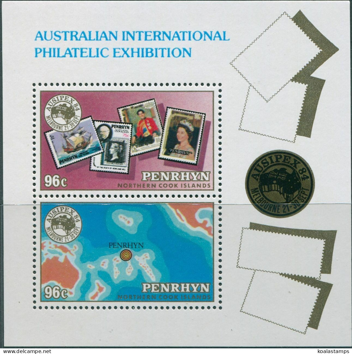 Cook Islands Penrhyn 1984 SG362 Ausipex MS MNH - Penrhyn