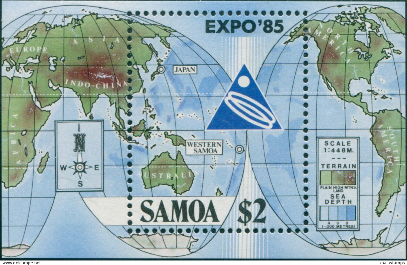 Samoa 1985 SG705 World Fair MS MNH - Samoa