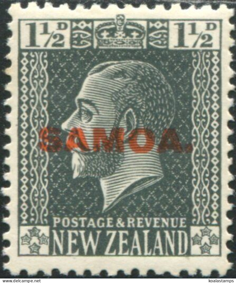 Samoa 1916 SG135 1½d Slate KGV With SAMOA. Ovpt MNH - Samoa (Staat)