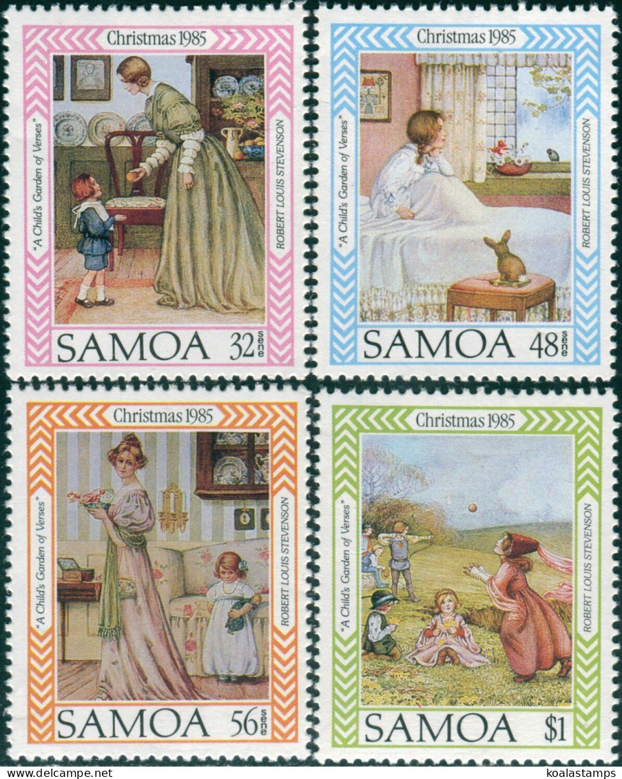 Samoa 1985 SG711-714 Christmas Set MNH - Samoa