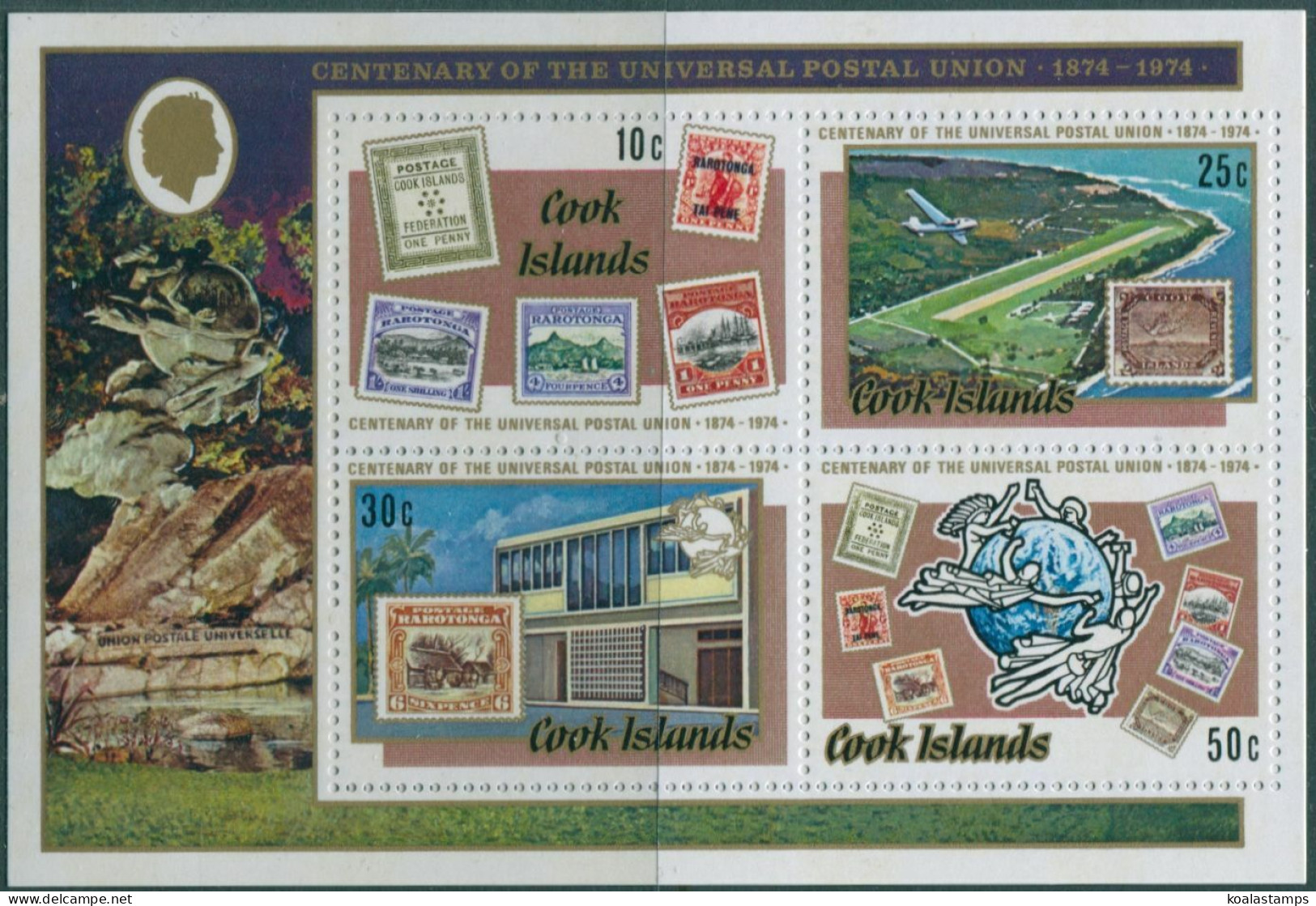 Cook Islands 1974 SG499 UPU MS MNH - Cookeilanden