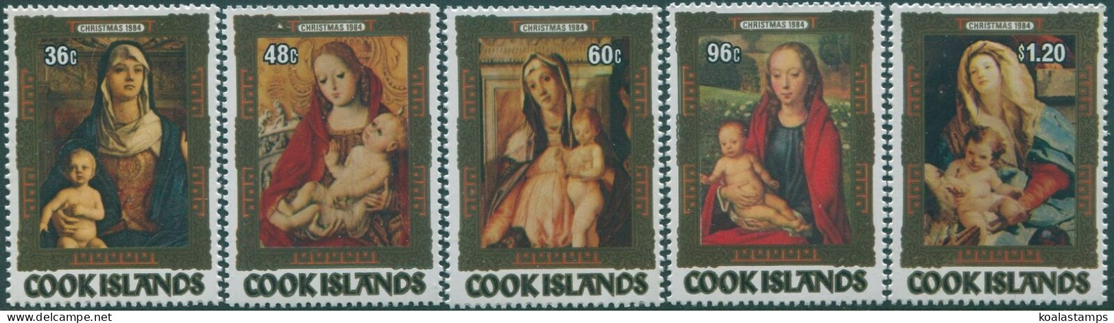 Cook Islands 1984 SG1008-1012 Christmas Set MNH - Islas Cook
