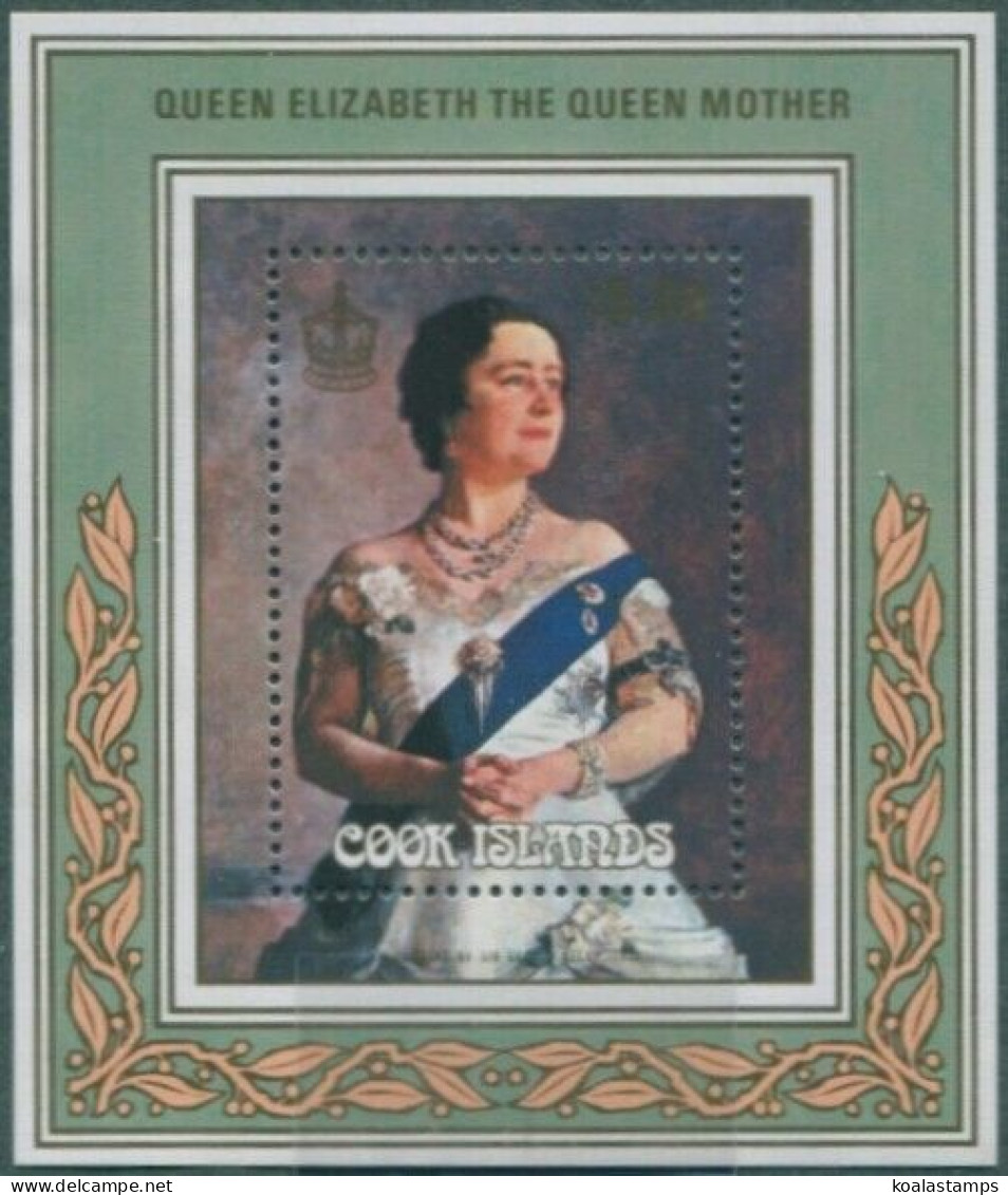 Cook Islands 1985 SG1039 Queen Mother MS MNH - Islas Cook