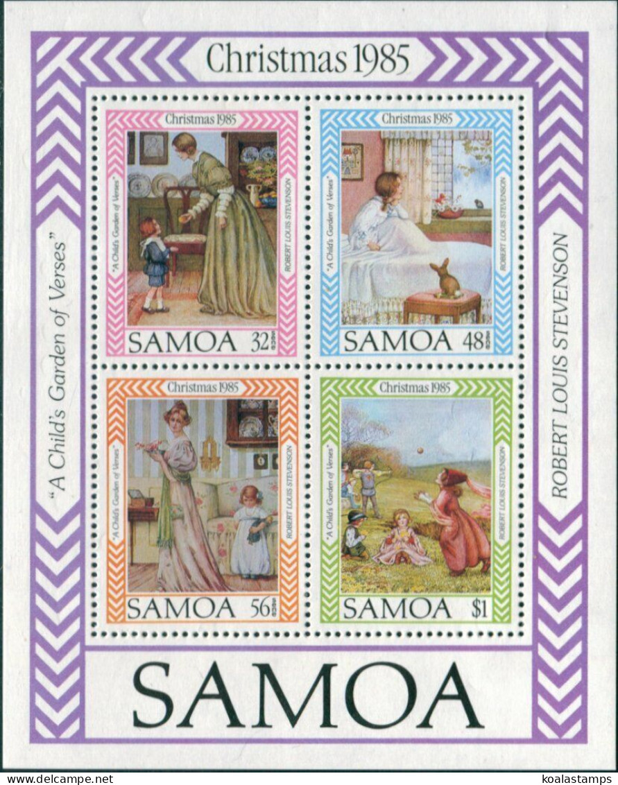 Samoa 1985 SG715 Christmas MS MNH - Samoa