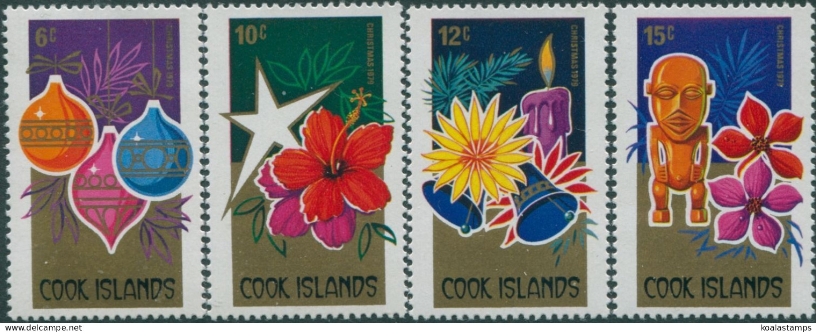 Cook Islands 1979 SG659-662 Christmas Set MNH - Cookeilanden