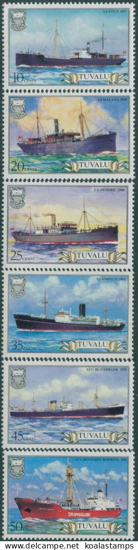 Tuvalu 1984 SG235-240 Ships Set MNH - Tuvalu