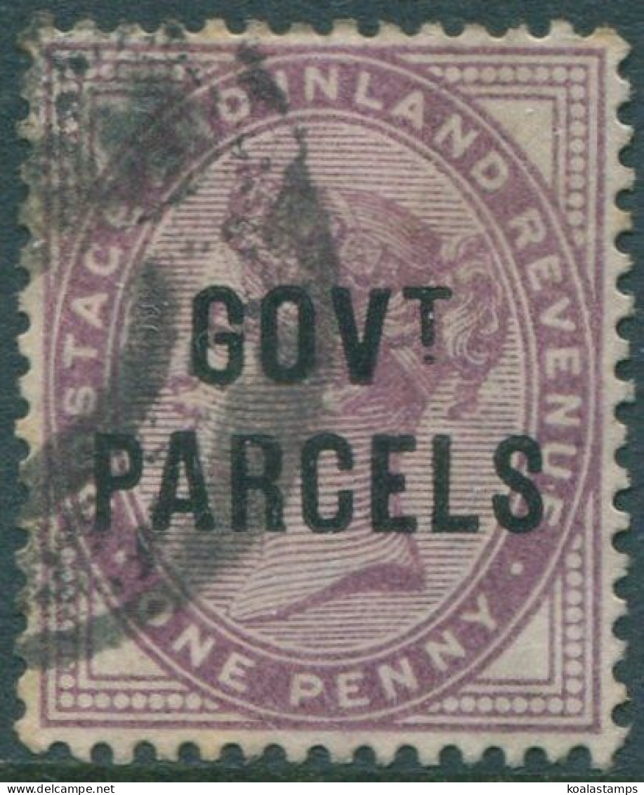 Great Britain Official 1897 SGO69 1d Lilac QV ARMY OFFICIAL Ovpt 56 FU (amd) - Other & Unclassified