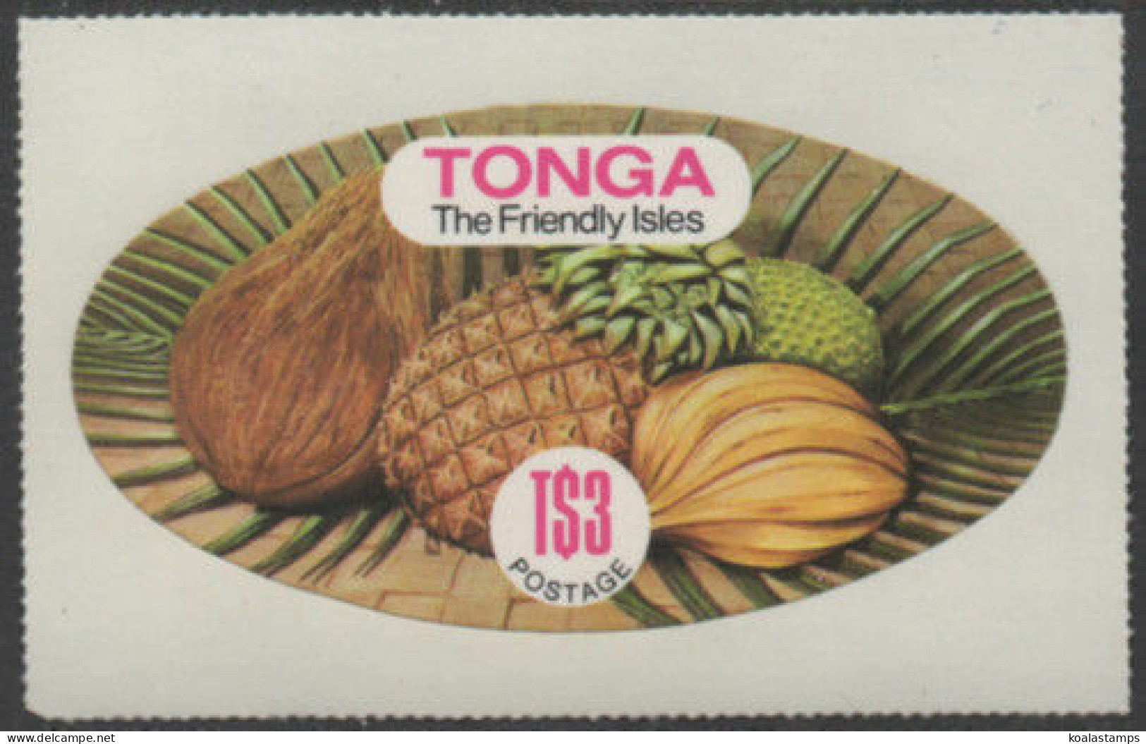 Tonga 1982 SG689b 3p Mixed Fruit MNH - Tonga (1970-...)