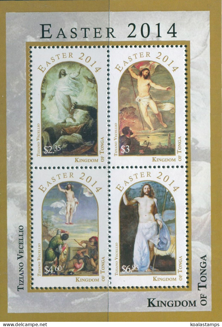 Tonga 2014 SG1734 Easter MS MNH - Tonga (1970-...)