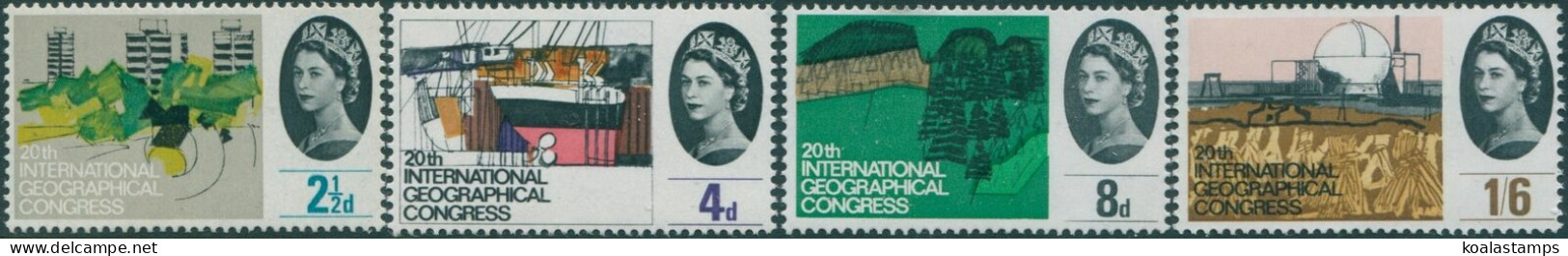 Great Britain 1964 SG651-654 QEII Geographical Congress Set MLH - Ohne Zuordnung