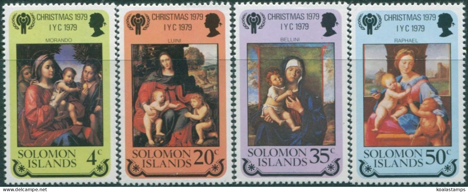 Solomon Islands 1979 SG404-407 Christmas Set MNH - Solomon Islands (1978-...)