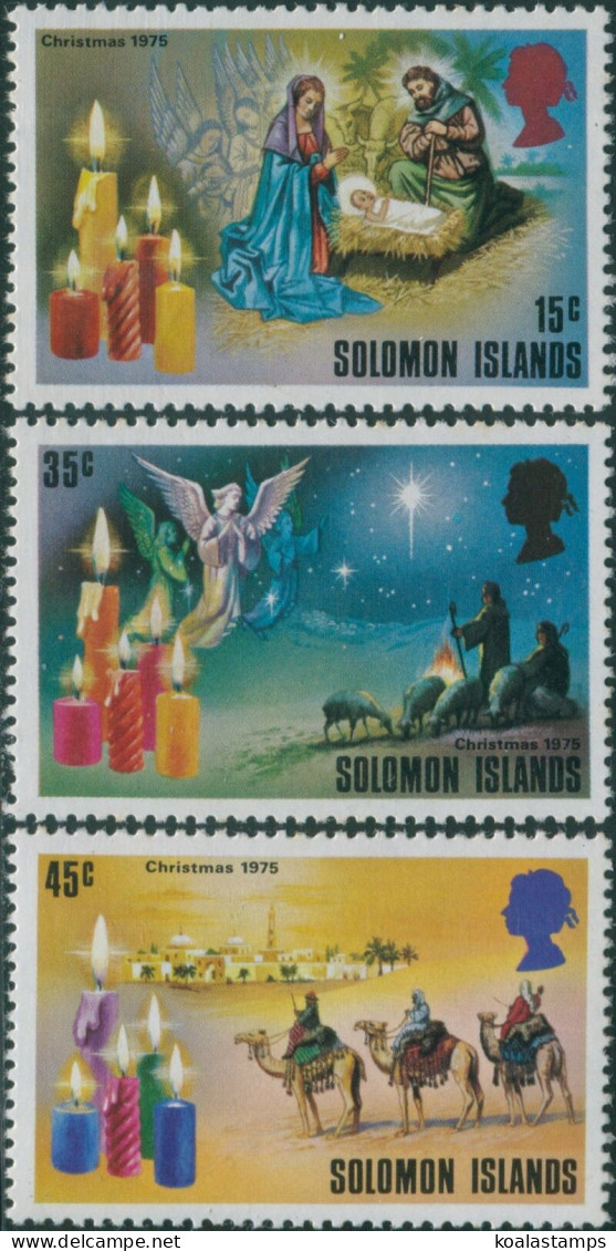 Solomon Islands 1975 SG281-283 Christmas Set MNH - Solomoneilanden (1978-...)