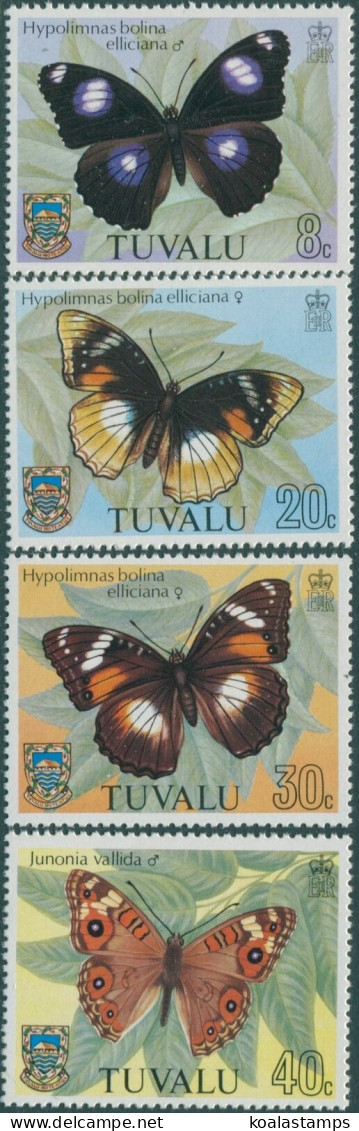 Tuvalu 1981 SG158-161 Butterflies Set MNH - Tuvalu