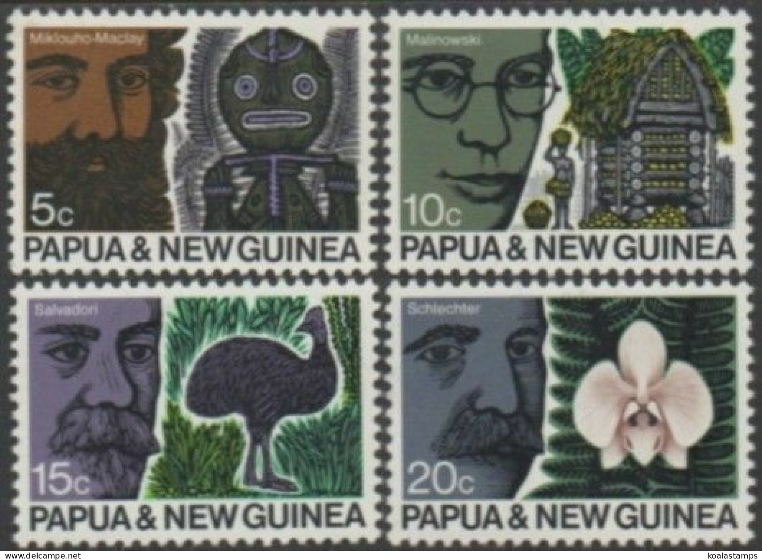 Papua New Guinea 1970 SG183-186 ANZAAS Congress Set MLH - Papua-Neuguinea