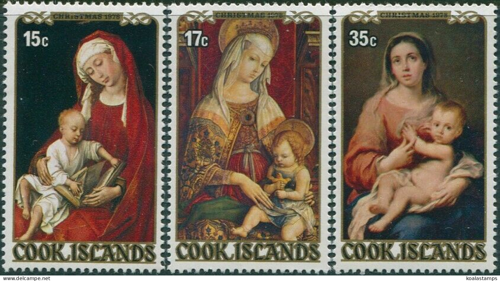 Cook Islands 1978 SG618-620 Christmas MNH - Cook Islands