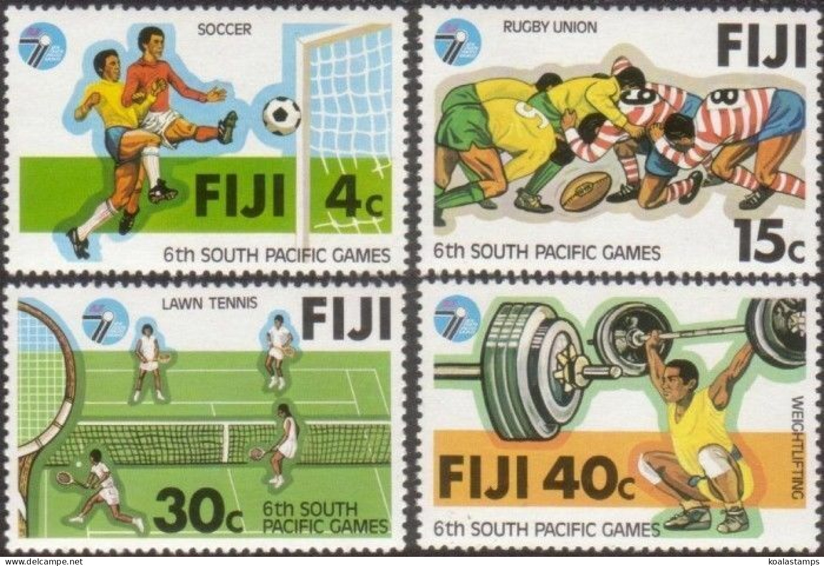 Fiji 1979 SG572-575 South Pacific Games Set MNH - Fidji (1970-...)