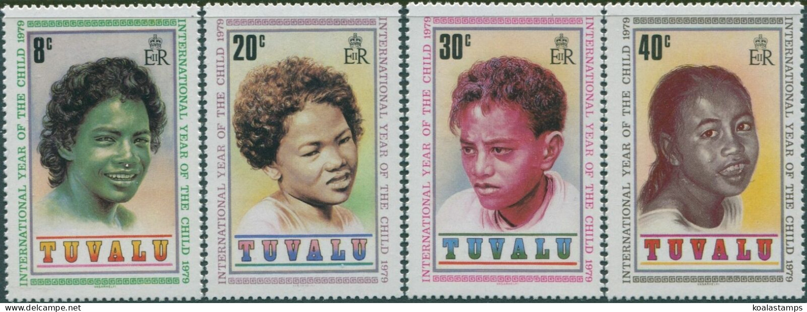 Tuvalu 1979 SG135-138 IYC Set MNH - Tuvalu