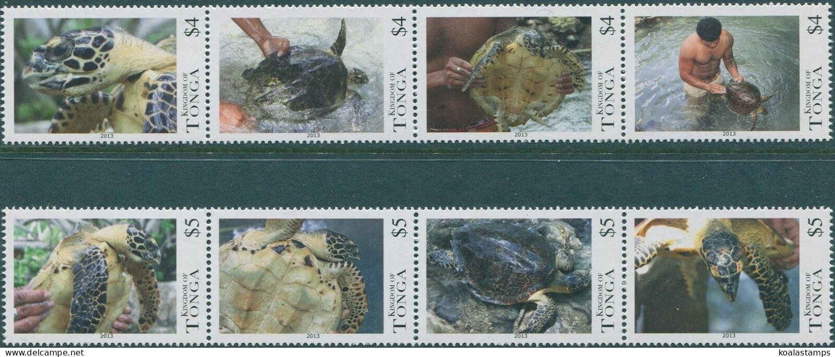 Tonga 2013 SG1665-1672 Turtles Set MNH - Tonga (1970-...)