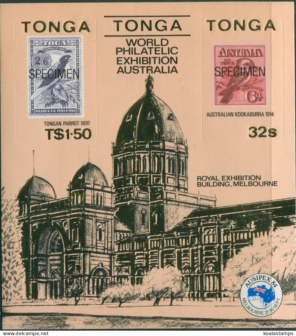 Tonga 1984 SG892 $1.50 Ausipex SPECIMEN MS MNH - Tonga (1970-...)