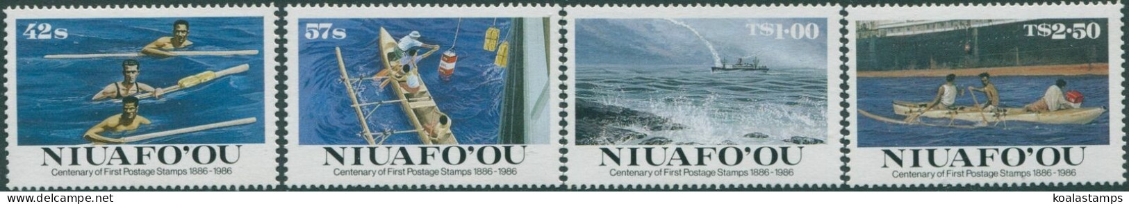 Niuafo'ou 1986 SG85-88 First Stamps Set MNH - Tonga (1970-...)