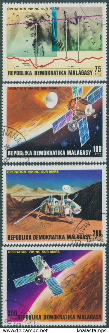 Malagasy 1976 SG377-380 Viking Landing On Mars Set FU - Madagaskar (1960-...)