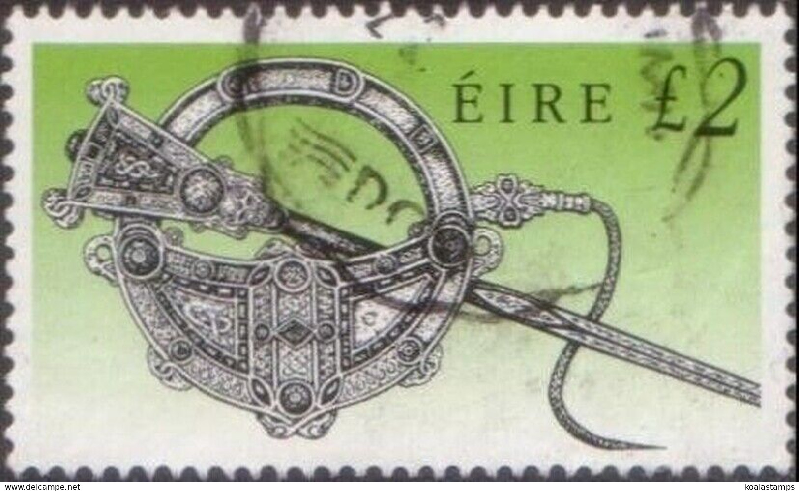 Ireland 1990 SG764 £2 Tara Brooch FU - Autres & Non Classés