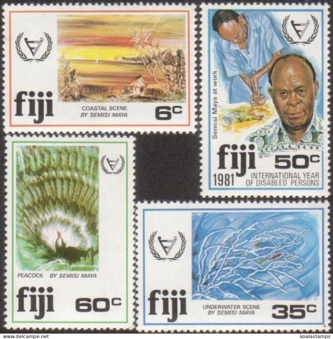 Fiji 1981 SG608-611 International Year Disabled Persons Set MNH - Fidji (1970-...)