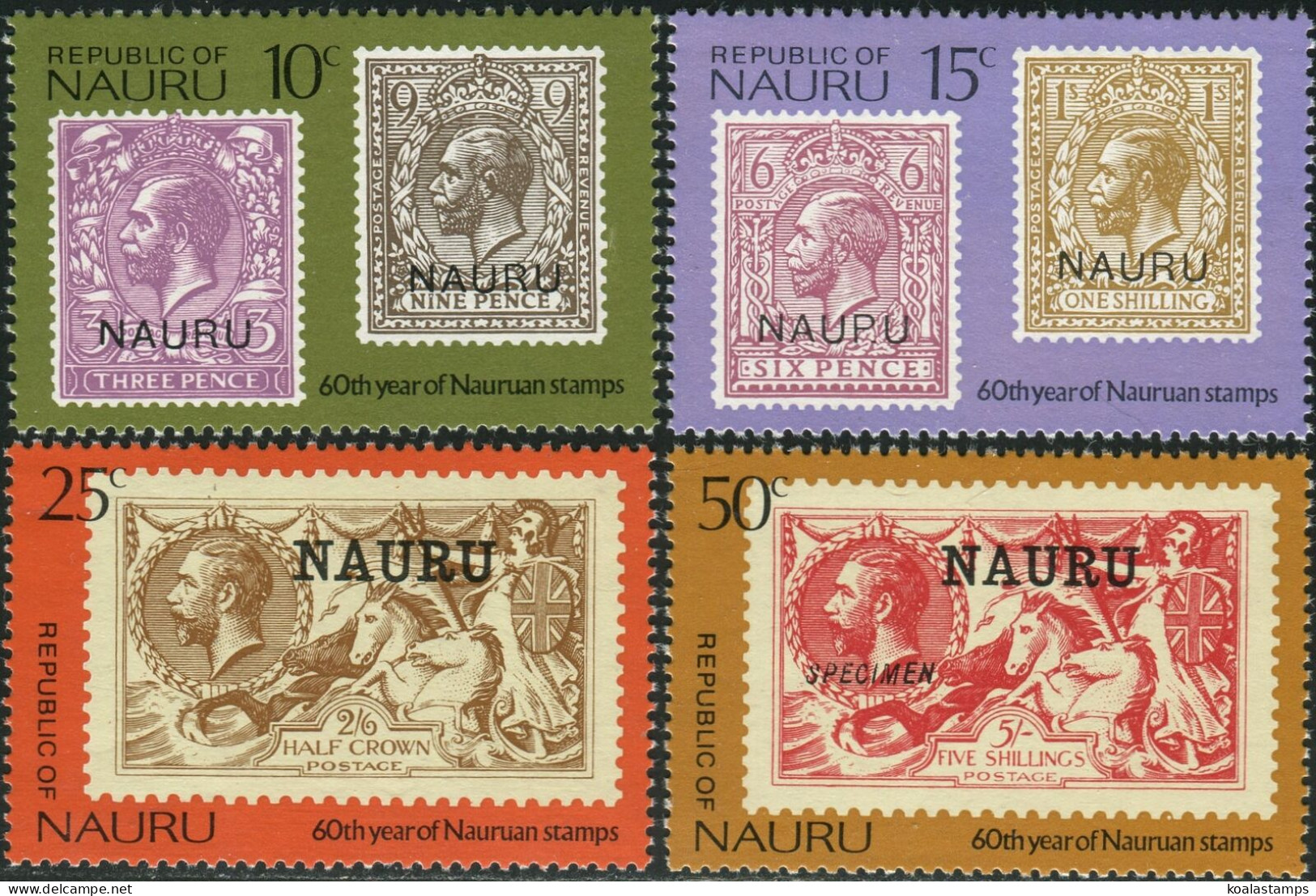 Nauru 1976 SG147-150 Nauruan Stamps MNH - Nauru