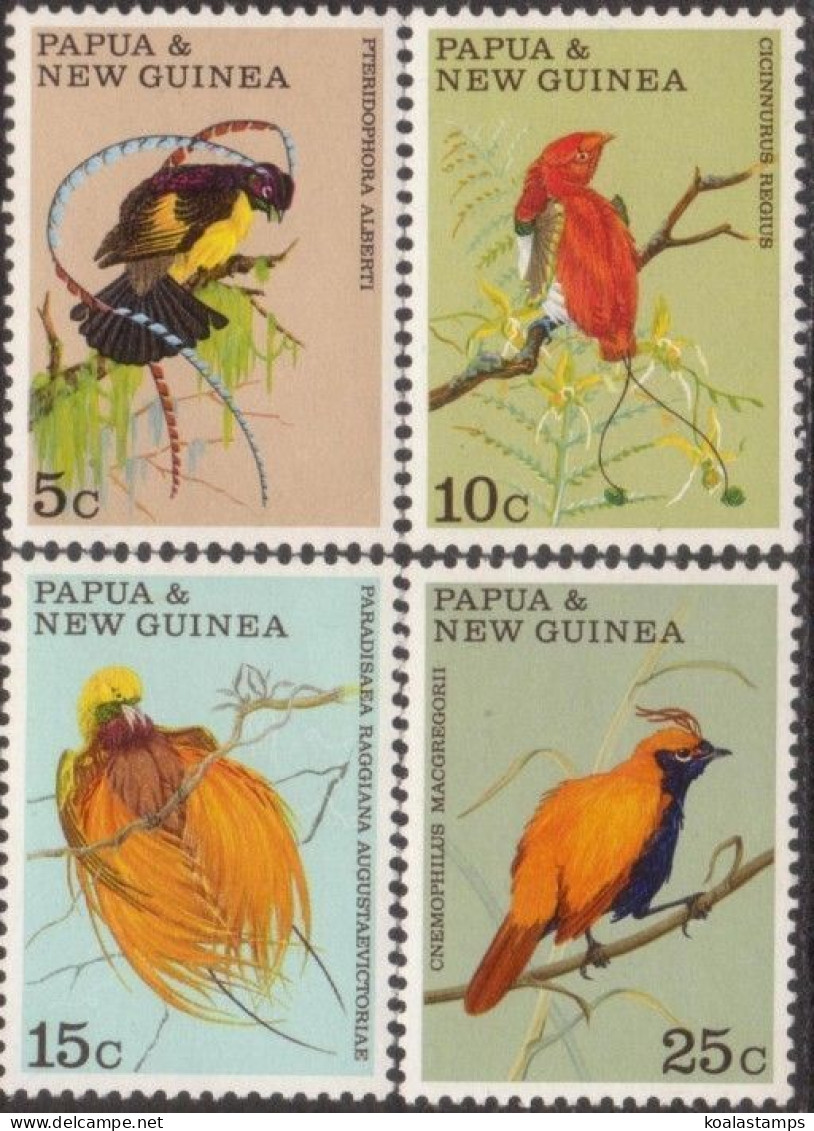 Papua New Guinea 1970 SG173-176 Birds Of Paradise Set MNH - Papua New Guinea