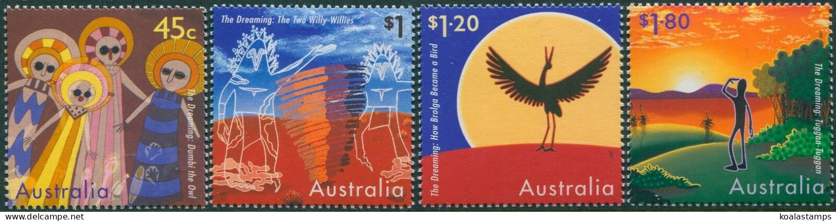 Australia 1997 SG1704-1707 Aboriginal Stories Set MNH - Otros & Sin Clasificación