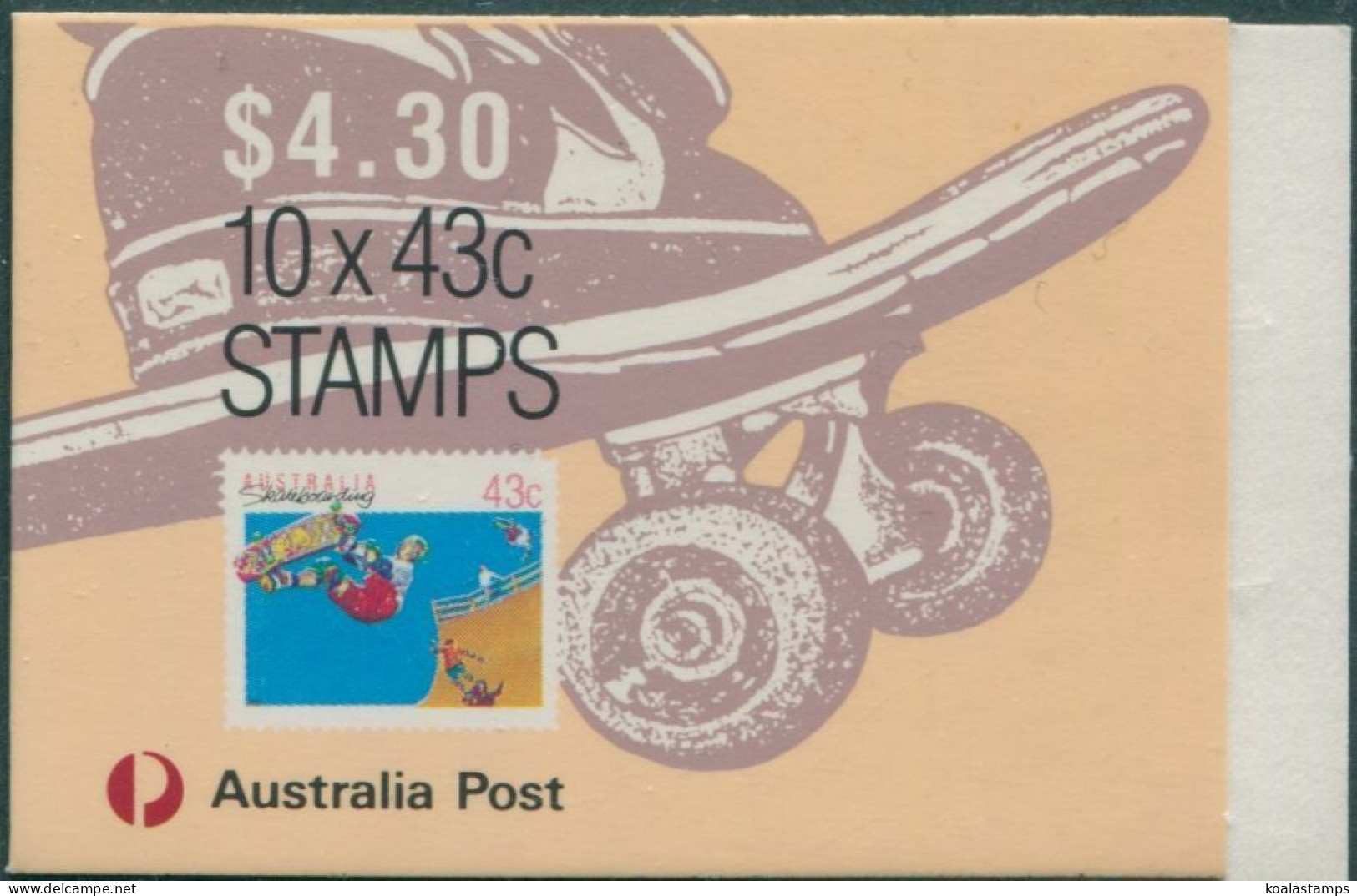 Australia Booklet 1989 SG1181 43c Skateboarding MNH - Other & Unclassified