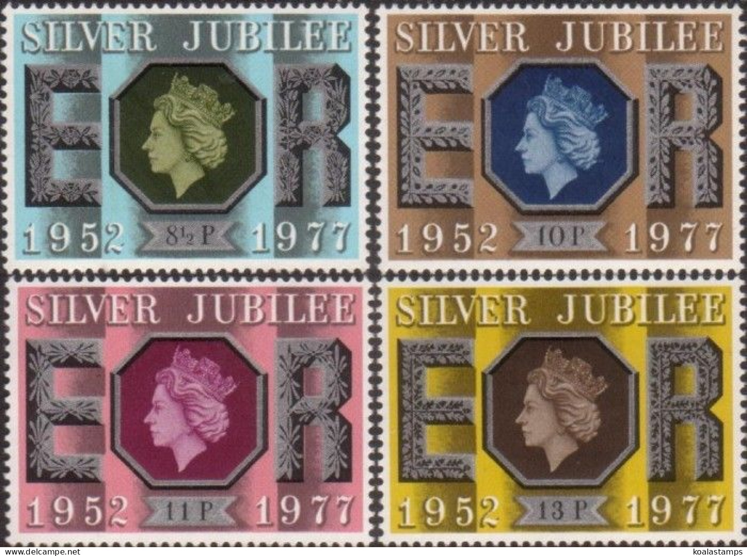 Great Britain 1977 SG1033 Silver Jubilee Set MNH - Unclassified