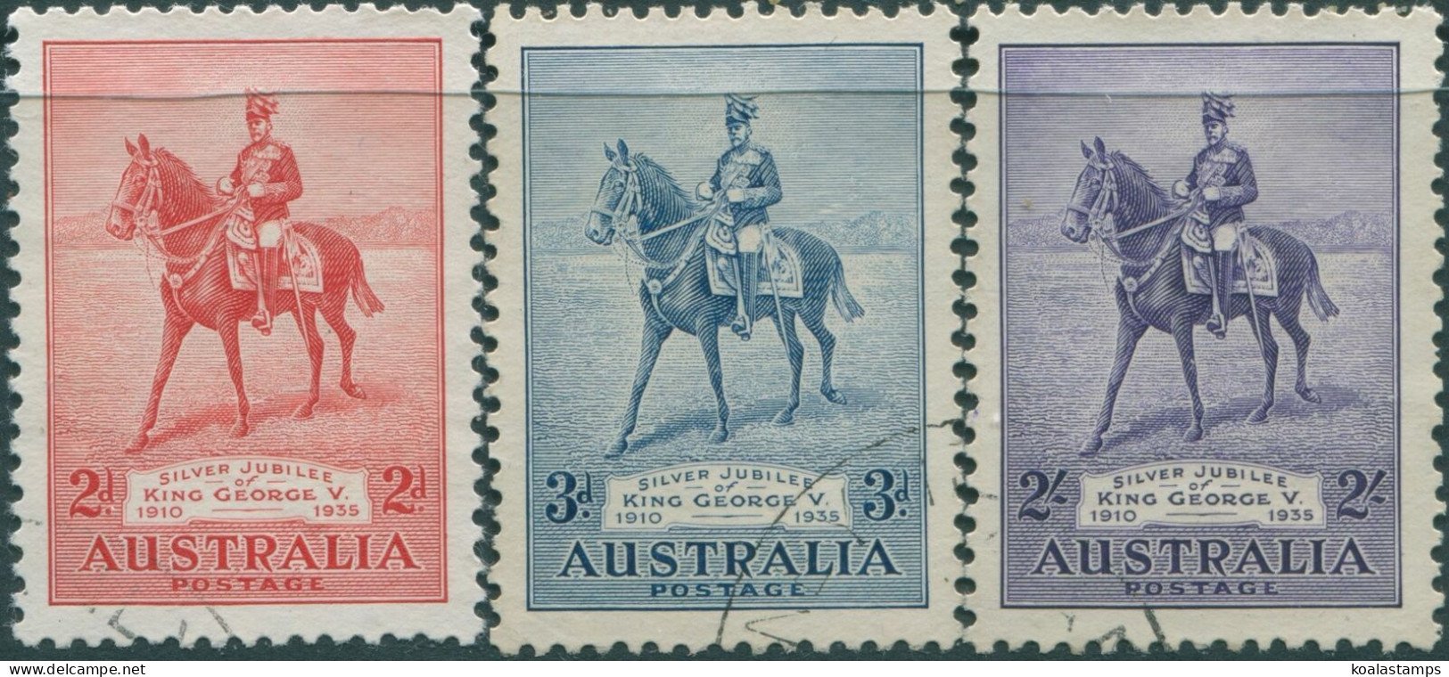 Australia 1935 SG156 Jubilee Set FU - Andere & Zonder Classificatie