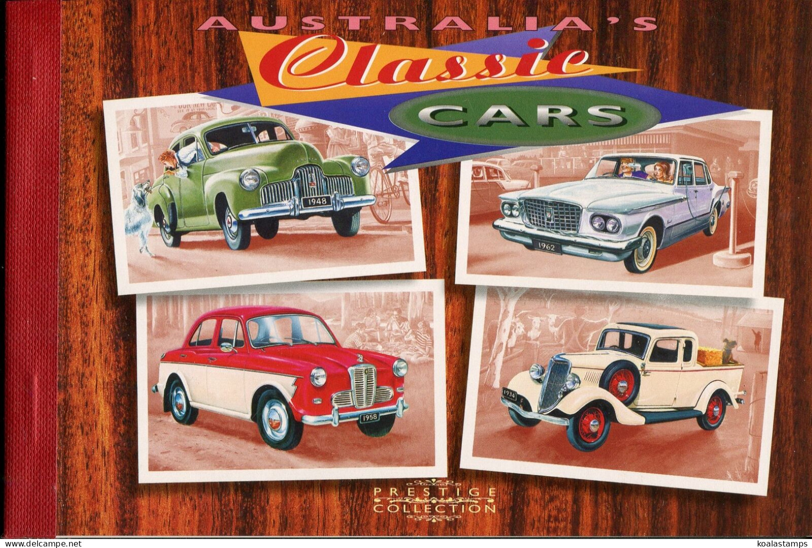 Australia Booklet 1997 SG1667-1670 Classic Cars Prestige Book MNH - Otros & Sin Clasificación