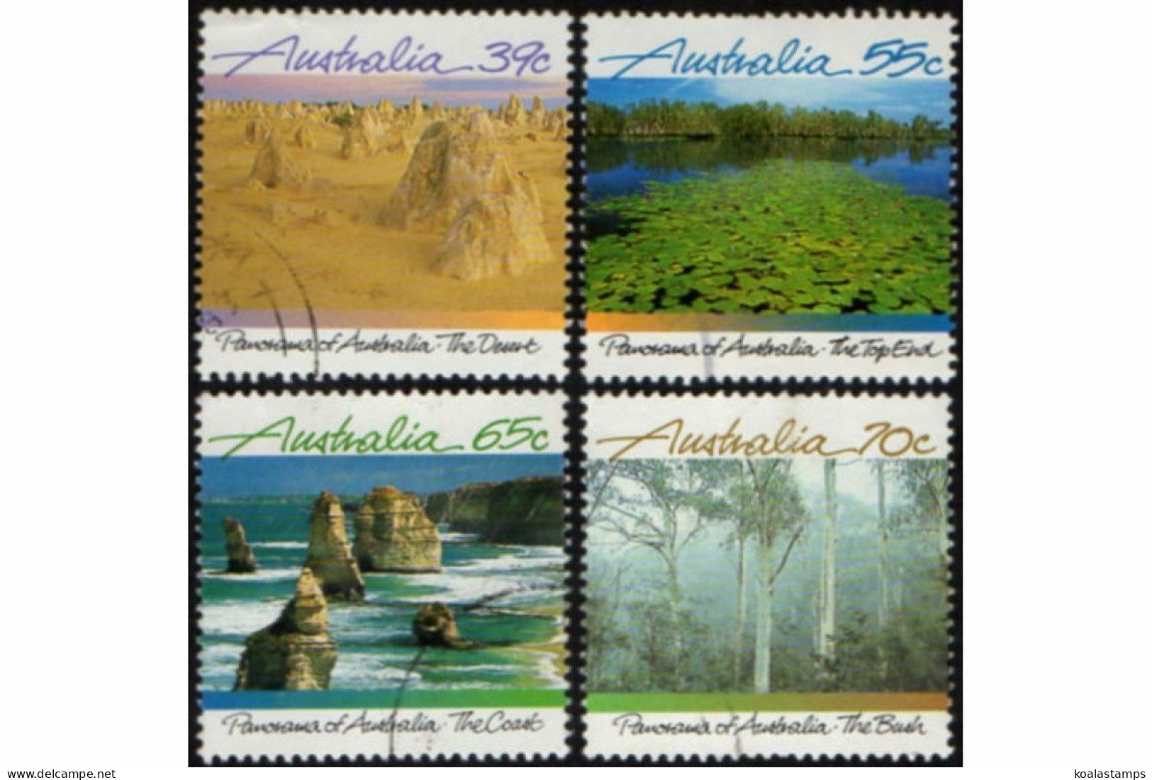 Australia 1988 SG1161-1164 Panorama Set FU - Other & Unclassified