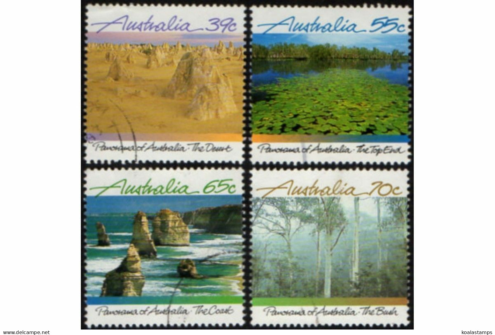 Australia 1988 SG1161-1164 Panorama Set FU - Altri & Non Classificati