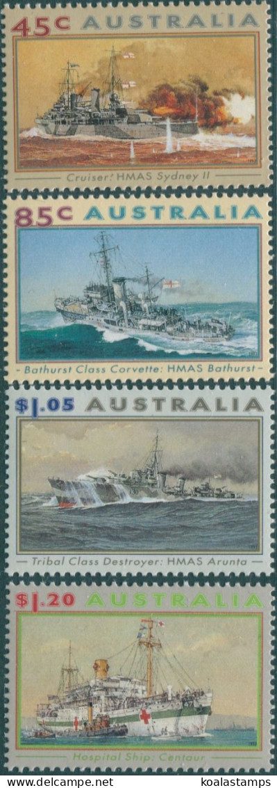 Australia 1993 SG1397-1400 WWII Ships Set MNH - Other & Unclassified