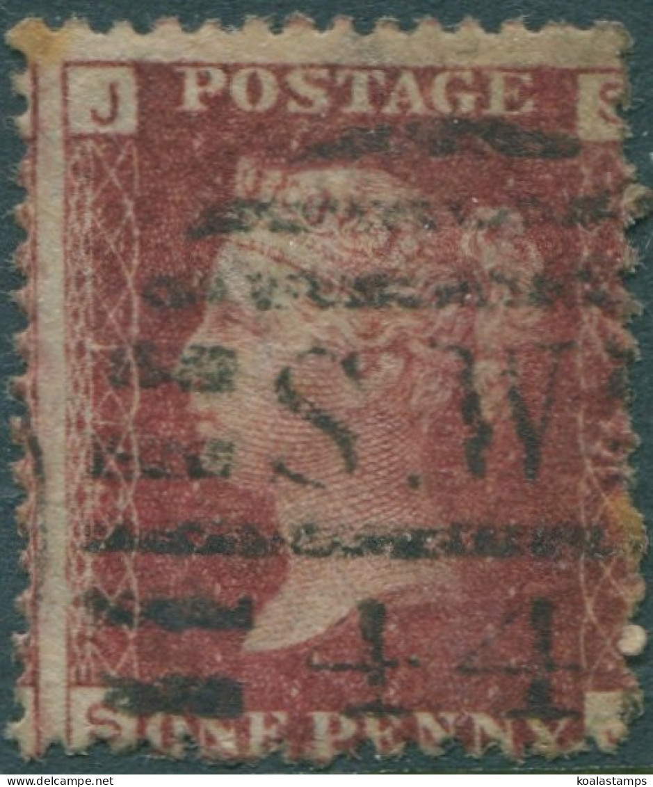 Great Britain 1858 SG44 1d Lake-red QV JSSJ Plate 113 FU (amd) - Zonder Classificatie