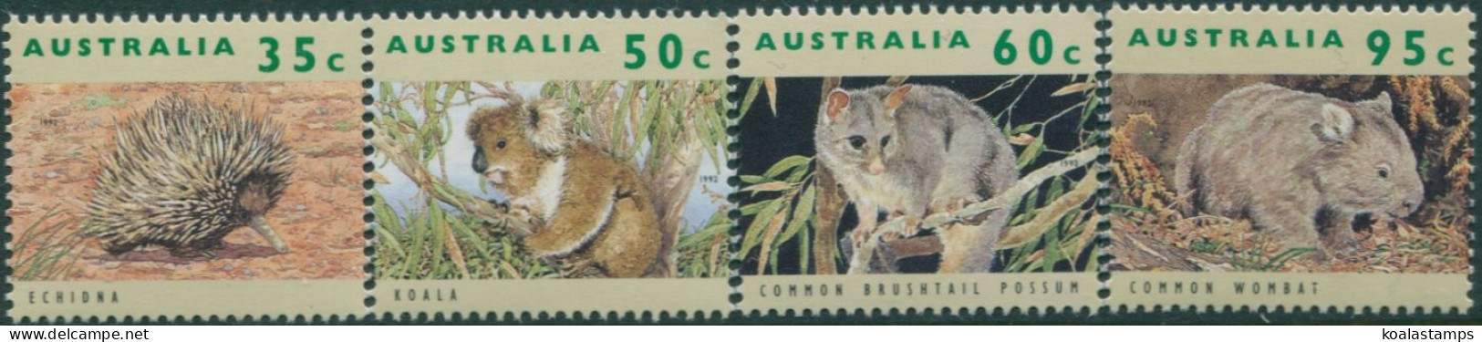 Australia 1992 SG1362-1369 Wildlife 4 Values MNH - Autres & Non Classés