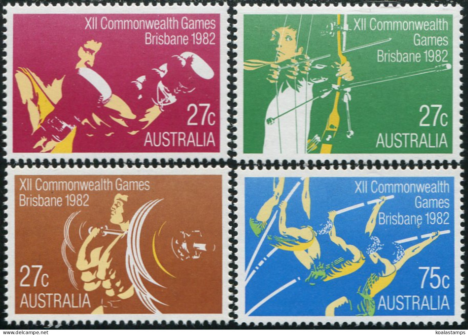 Australia 1982 SG859 Commonwealth Games Set MNH - Other & Unclassified